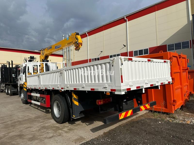 Автомобиль бортовой FAW JK6 КМУ XCMG SQS 157-4