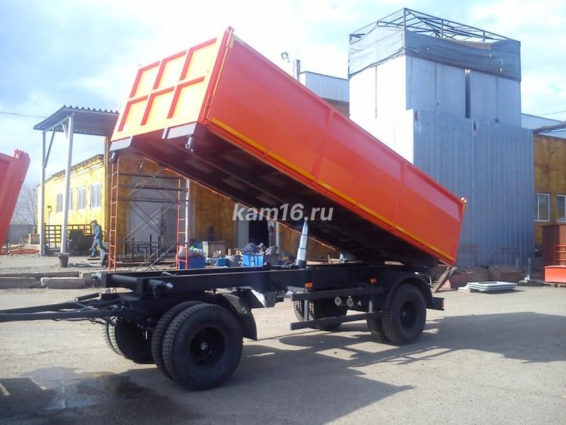 Прицеп зерновоз самосвал двухосный 12 тонный