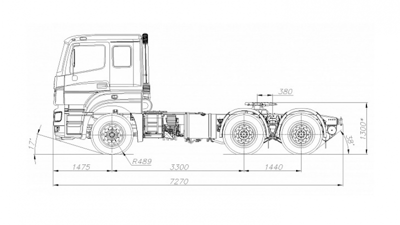 65206-032-68(Т5) Тягач КАМАЗ
