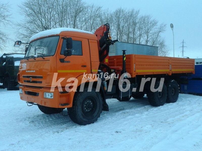 КАМАЗ 43118 с кран манипулятором Palfinger 15500