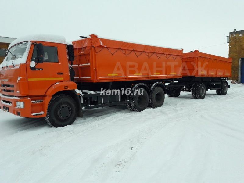 Самосвал Камаз 65115 Е-5 разгрузка на 3 стороны